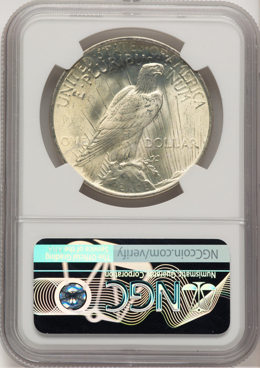 1923 Peace Dollar NGC MS66+ (507436019)