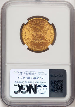 1899 $10 Liberty Eagle NGC MS65 (507436027)
