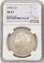 1878-S Morgan Dollar NGC MS67 (507439006)