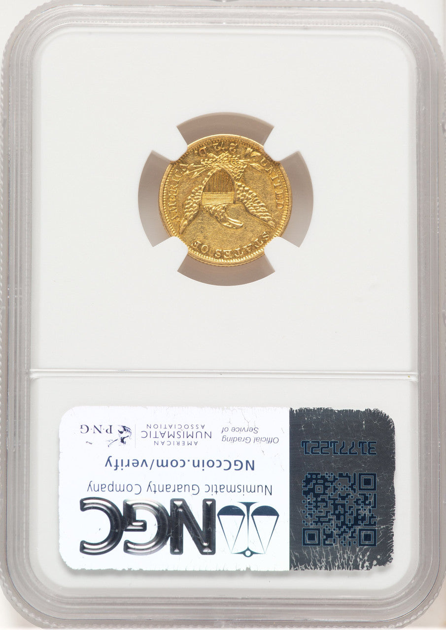 1839-O $2.50 Classic Quarter Eagle NGC AU55