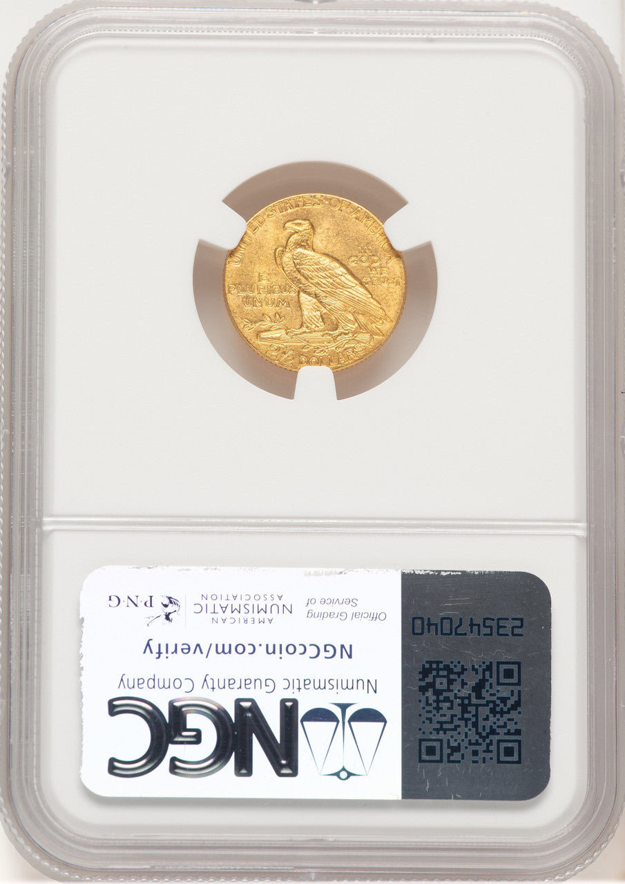 1913 $2.50 Indian Quarter Eagle NGC MS64 (507444020)