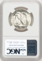 1939-S 50C Walking Liberty Half Dollar NGC MS67