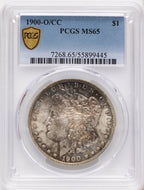 1900-O/CC Morgan Dollar PCGS MS65