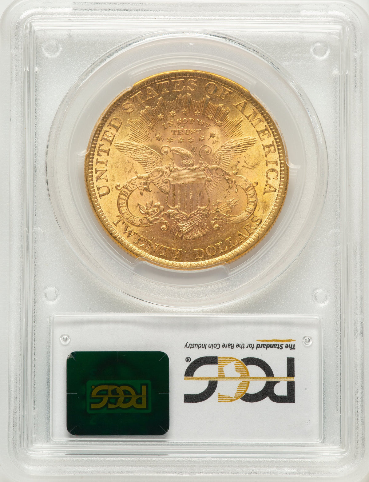 1898 $20 Liberty Double Eagle PCGS MS62