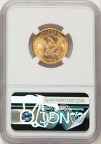1903 $5 CAC Liberty Half Eagle NGC MS65+
