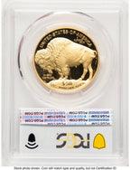 2023-W Proof Gold Buffalo 1 oz FS Blue Gradient PCGS PR70