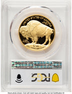 2022-W Proof Gold Buffalo 1 oz FS Blue Gradient PCGS PR70
