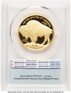 2010-W Proof Gold Buffalo 1 oz FS Bison Label PCGS PR70