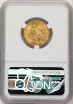 1915 $5 Indian Half Eagle NGC MS64