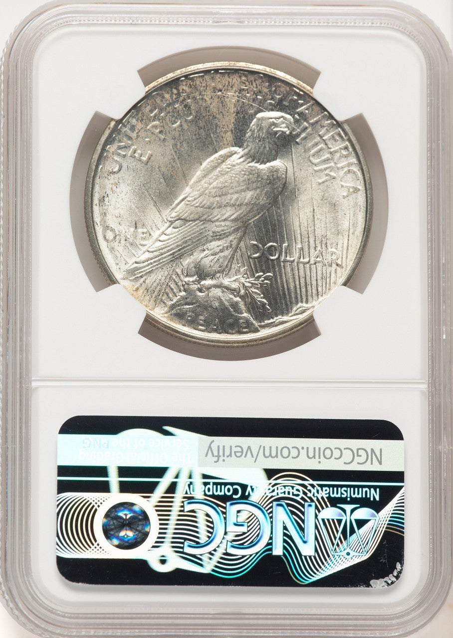 1926-D Peace Dollar NGC MS65