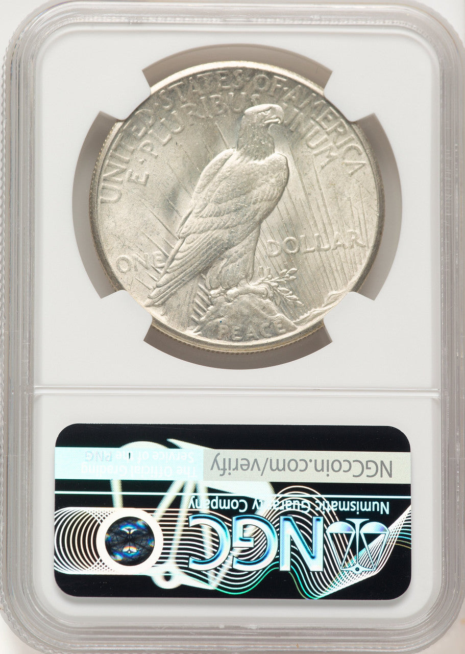 1927 Peace Dollar NGC MS65 (507631015)