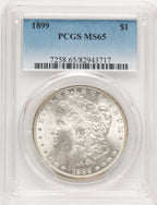 1899 Morgan Dollar PCGS MS65 (507631044)