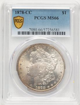 1878-CC Morgan Dollar PCGS MS66 (507631051)