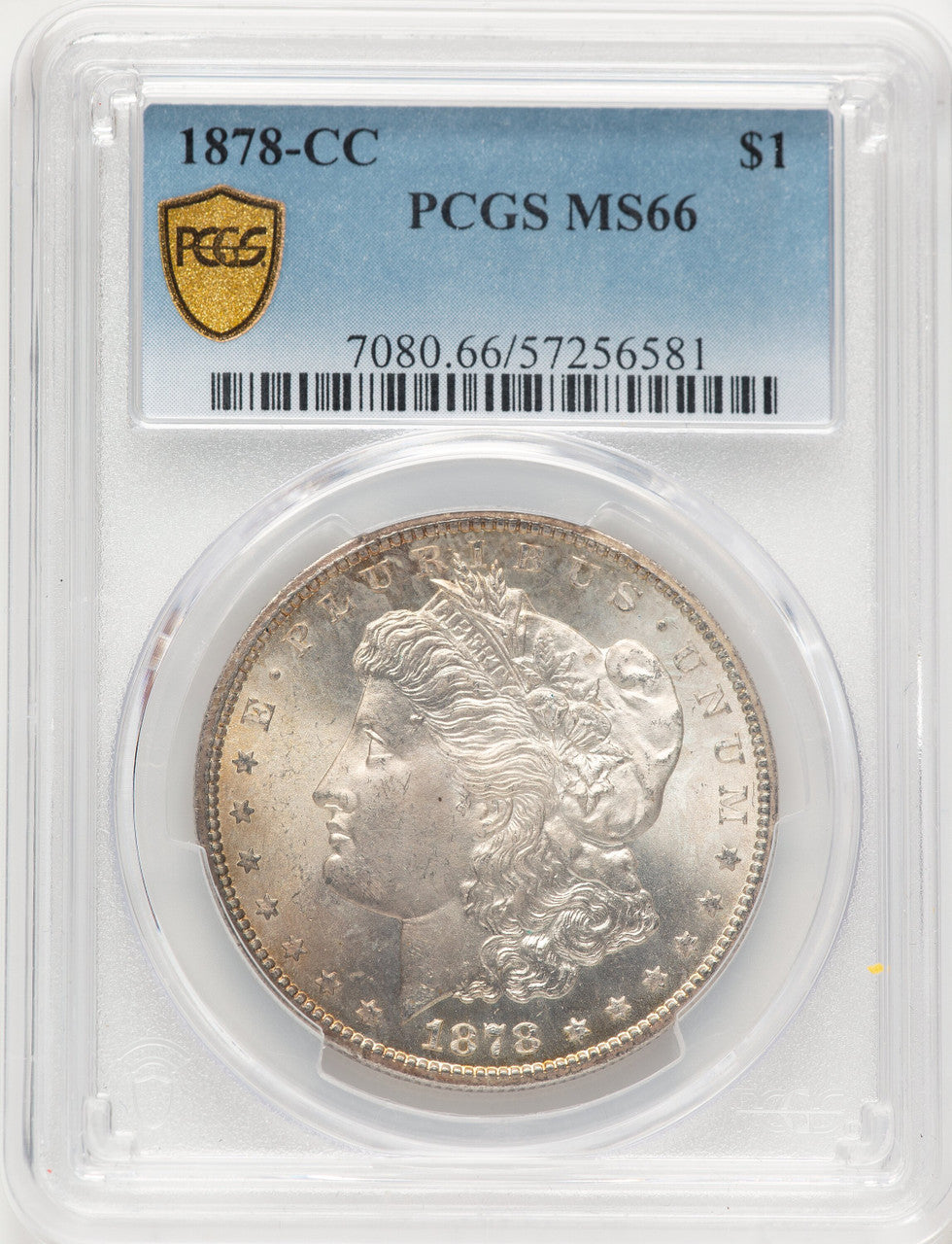 1878-CC Morgan Dollar PCGS MS66 (507631051)
