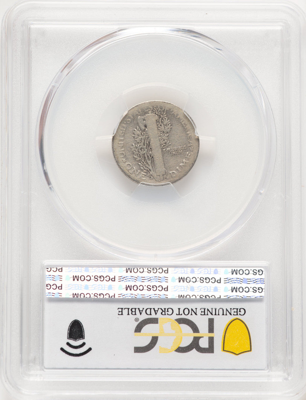 1916-D 10C Genuine Mercury Dime Genuine PCGS AG03