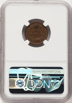 1869 1C BN Indian Cent NGC MS61