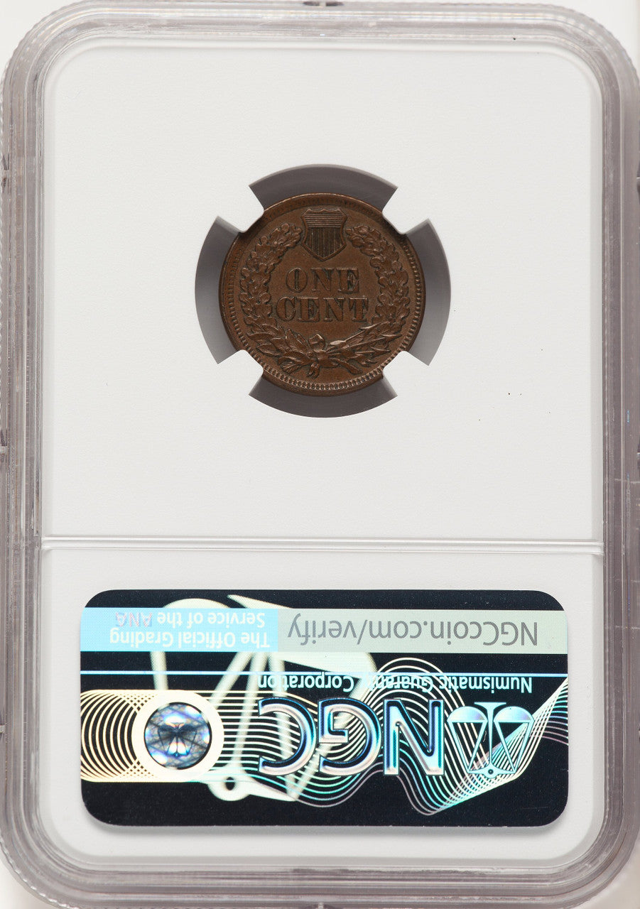 1869 1C BN Indian Cent NGC MS61