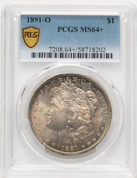 1891-O Morgan Dollar PCGS MS64+
