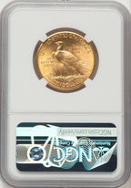 1910-D $10 Indian Eagle NGC MS66