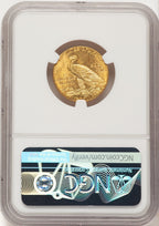 1913 $5 Indian Half Eagle NGC MS64 (507638197)