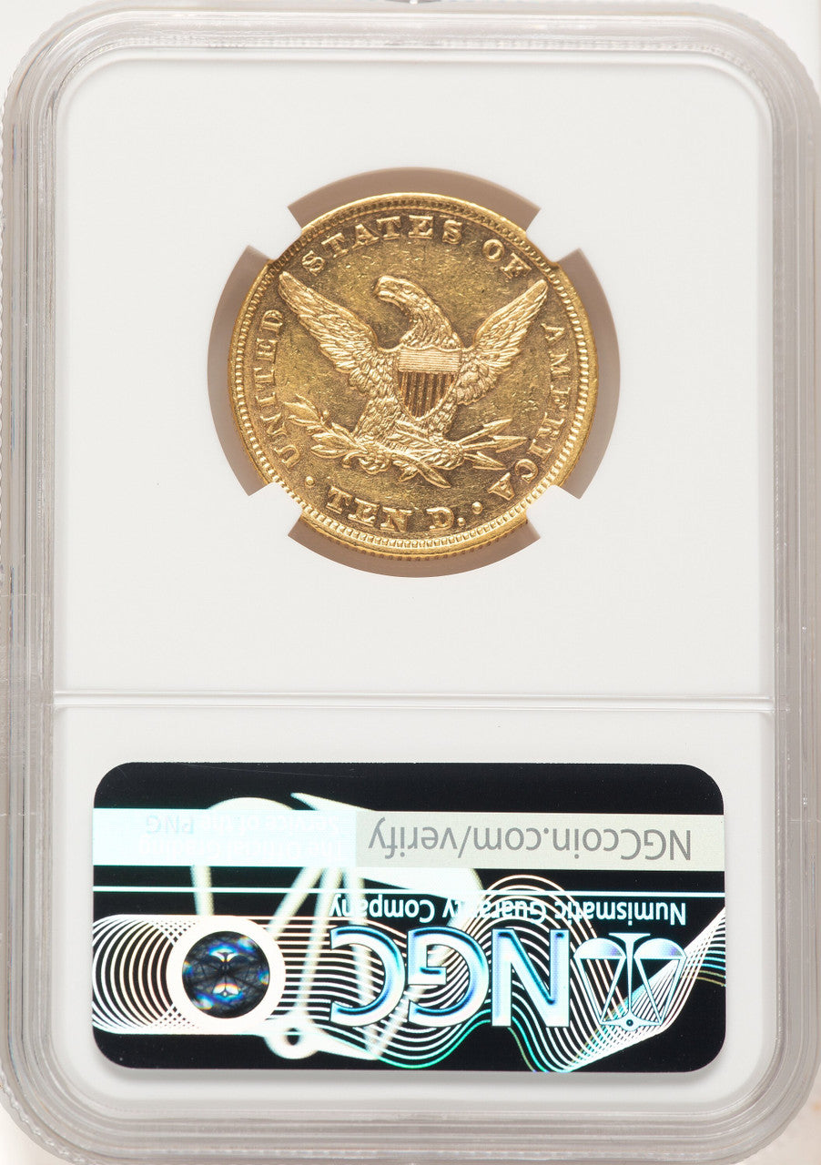 1859 $10 Liberty Eagle NGC AU55 (507638204)