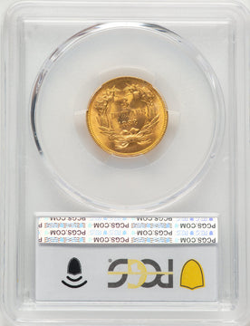 1888 $3 Three Dollar Gold Pieces PCGS MS65