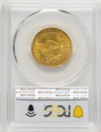 1808/7 $5 Early Half Eagle PCGS AU58