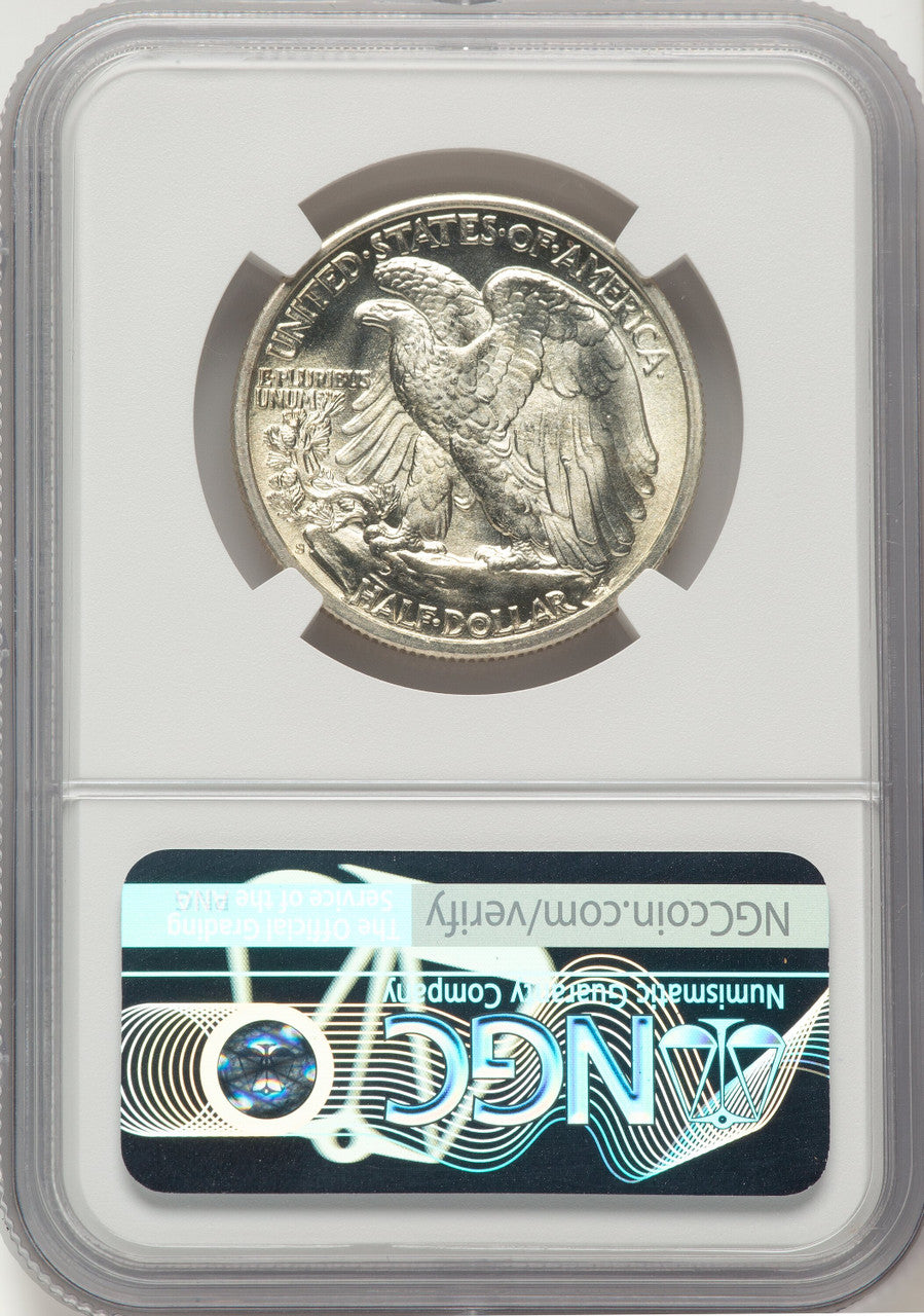 1943-S 50C Walking Liberty Half Dollar NGC MS67