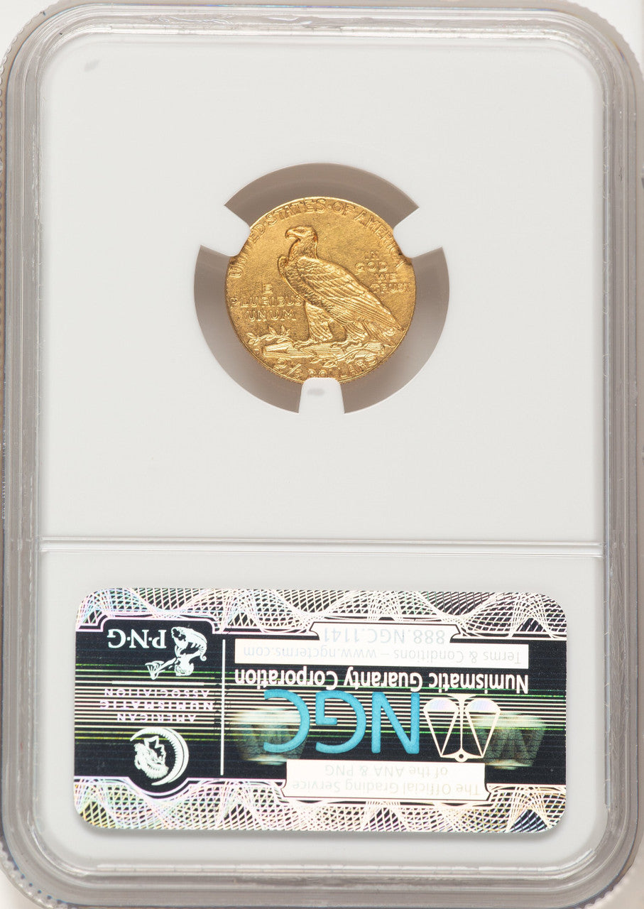 1911-D $2.50 Indian Quarter Eagle NGC MS61 (507658003)