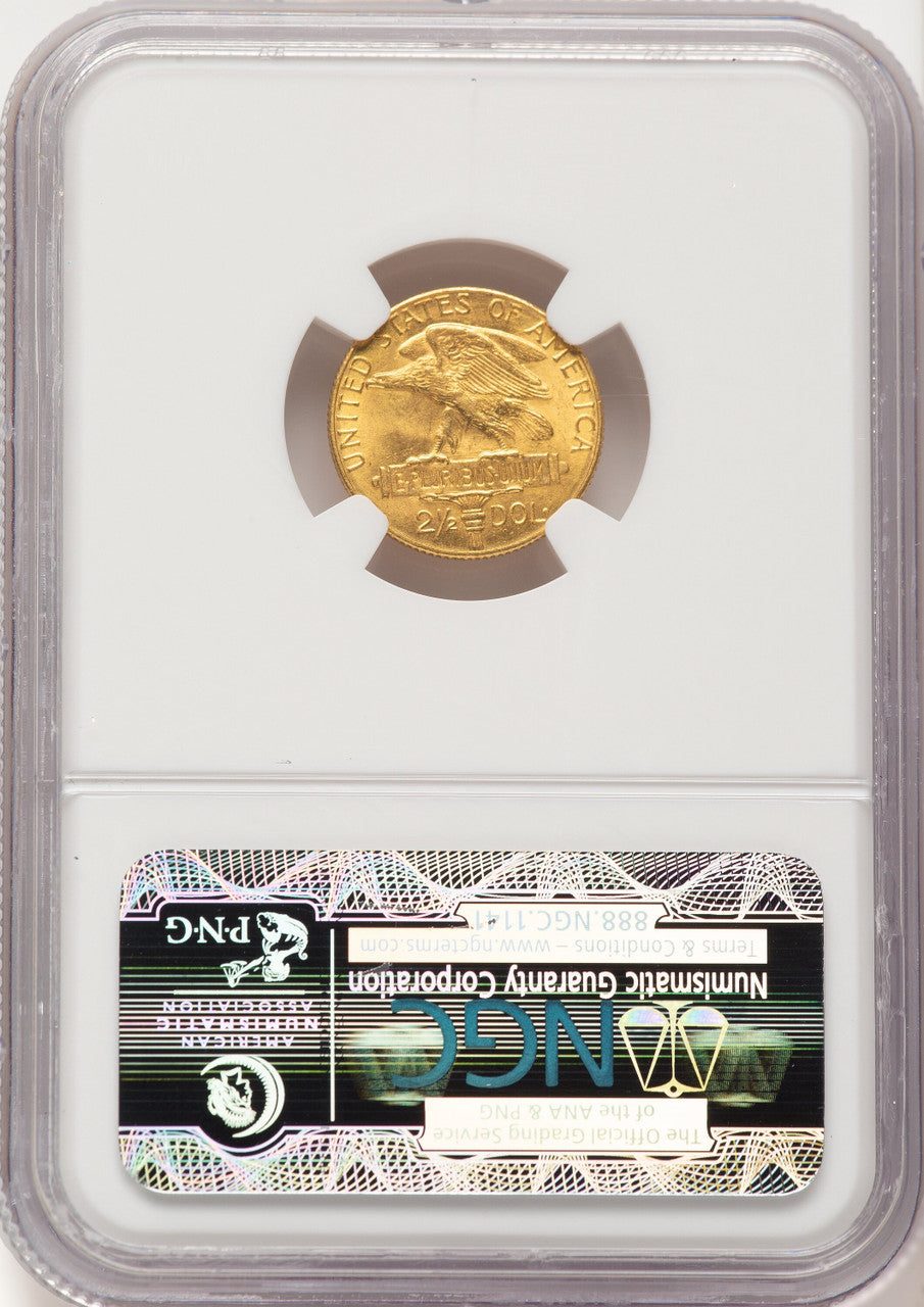 1915-S $2.50 Panama-Pacific Quarter Eagle Commemorative Gold NGC MS65 (507658009)