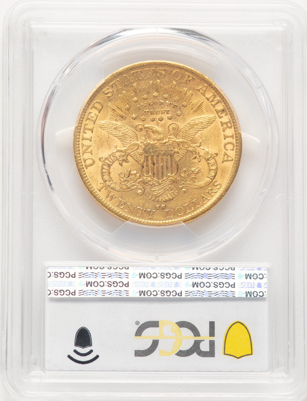1890-CC $20 Liberty Double Eagle PCGS AU53 (507658012)