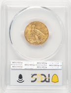 1913 $5 CAC Indian Half Eagle PCGS MS63