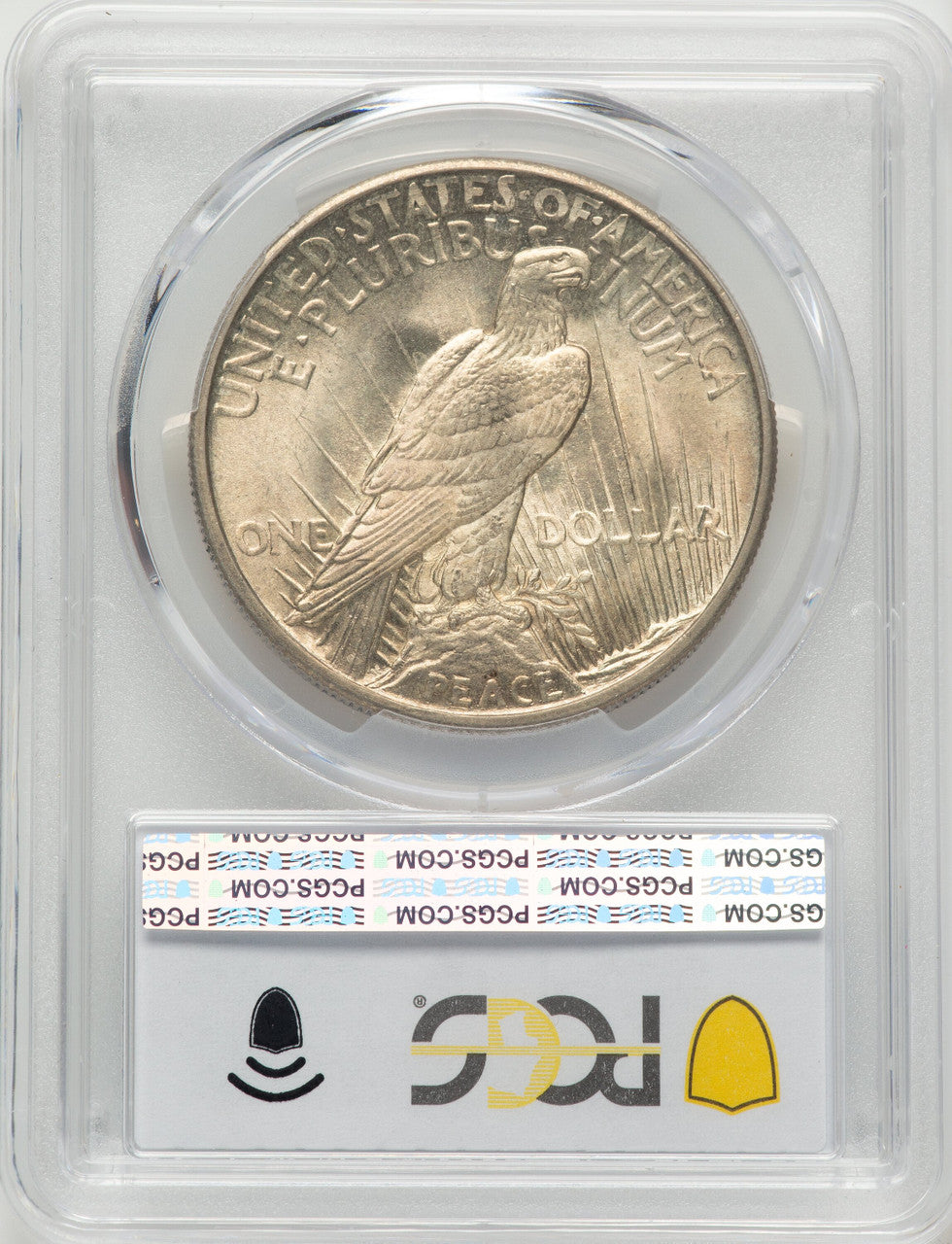 1921 Peace Peace Dollar PCGS MS63