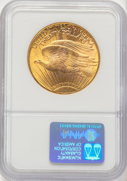 1927 $20 CAC Saint-Gaudens Double Eagle NGC MS64