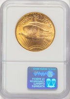 1927 $20 CAC Saint-Gaudens Double Eagle NGC MS64