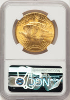 1925 $20 Saint-Gaudens Double Eagle NGC MS66+