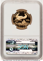 2003-W Proof Gold Eagle 1/2 oz Brown Label NGC PF70