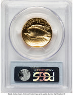 2009 G$20 Ultra High Relief Blue Label PCGS MS70