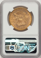 1864-S $20 Liberty Double Eagle NGC AU53