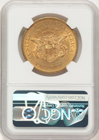 1861 $20 Liberty Double Eagle NGC AU55