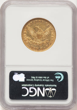 1847 $10 Liberty Eagle NGC AU53