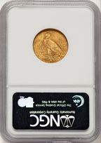 1915 $5 Indian Half Eagle NGC MS63 (507796016)