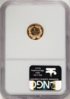 1883 G$1 CA CAC Proof Gold Dollar NGC PR63