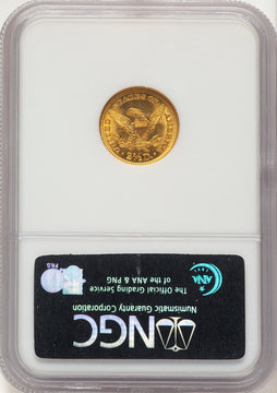 1905 $2.50 Liberty Quarter Eagle NGC MS67