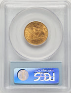 1907-D $5 CAC Liberty Half Eagle PCGS MS65