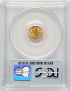 1851 G$1 Gold Dollar PCGS MS64