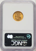 1905 $2.50 Liberty Quarter Eagle NGC MS65
