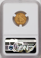 1911 $2.50 Indian Quarter Eagle NGC MS64