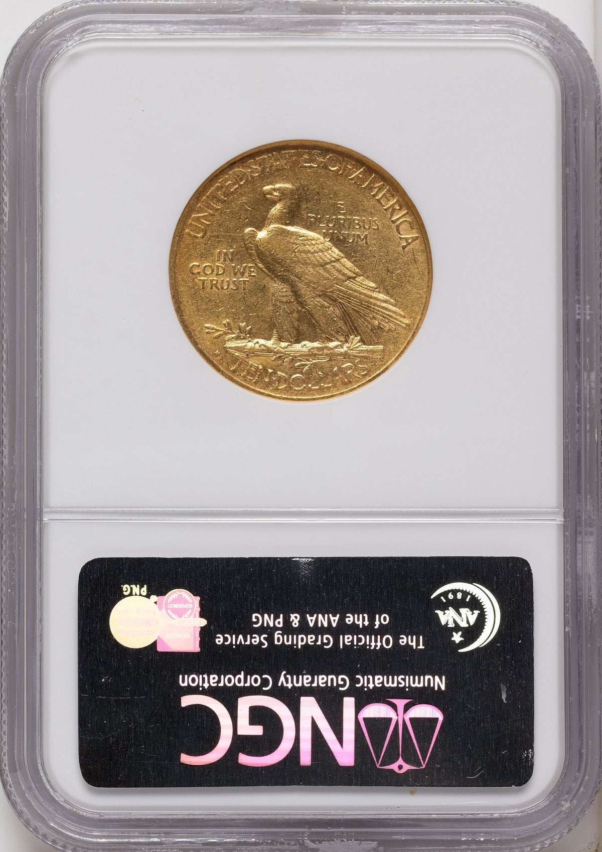 1913-S $10 Indian Eagle NGC AU50