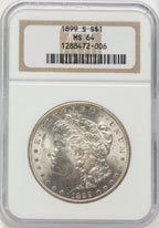 1899-S Morgan Dollar NGC MS64